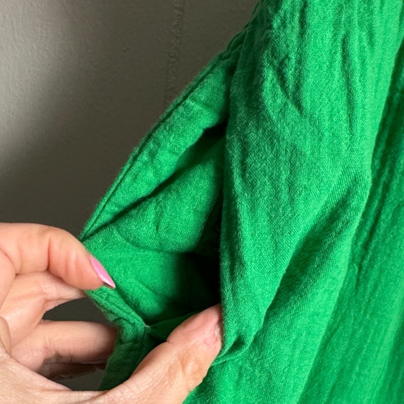 Boden Bright Green Drawstring Shorts Sz 8 - Picture 3 of 4